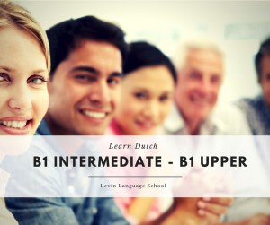 dutch-language-school-utrecht Course: B1 Intermediate - B1 Upper